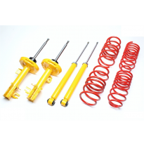 Suspensión Deportiva Ta Technix Rebaja: 30/30 Mm  Valido Para: Honda Civic Vi Notchback Tipo Ek4 Año De Construcción 1995 - 2001