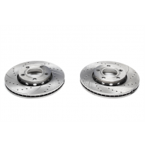 Juego de discos de freno deportivos TA Technix eje delantero perforado + ranurado + ventilado internamente#Número de comparación