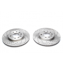 Juego de discos de freno deportivos TA Technix eje delantero perforado + ranurado + ventilado internamente#Número de comparación