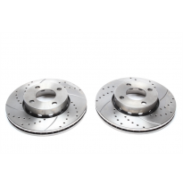 Juego de discos de freno deportivos TA Technix eje delantero perforado + ranurado + ventilado internamente#Número de comparación