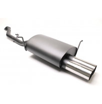 Silenciador trasero deportivo TA Technix Tubo de escape: 2x76 mm redondo + afilado con homologación CE e1-0311377  Valido para: