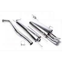 Sistema de acero inoxidable TA Technix Tubo de escape: 2x76 mm DTM con homologación CE e1-0311001  Valido para: Opel Vectra B-CC