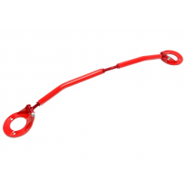 Soporte De Cúpula De Acero Ta Technix Rojo ¡Regulable En Longitud Por Rosca!  Valido Para: Bmw Serie 3 E36 6 Cilindros Todos No