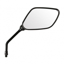 Blister Con 2 Espejos Retrovisores Para Moto Homologados , Space , Rosca 10 Mm , Ajustables , 90080