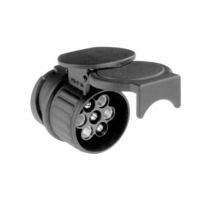 Clavija Plastica De 13 a 7 Polos 12 V. Especial Remolque