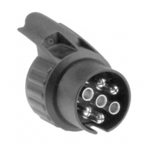 Clavija Plastica De 7 a 13 Polos 12 V. Especial Remolque