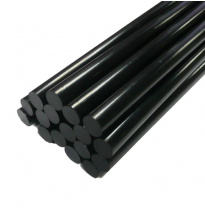 Blister Barras De 11.2 Mm Termofusible Silicona Negra 500 Gr, Pegamento