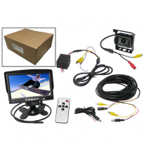 Pack Monitor 7&quot; Kdx + Camara Trasera + Cableado ( 12/24v )