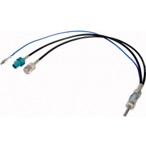 Conector Antena (Fakra M + Iso H) a 1 Din Macho