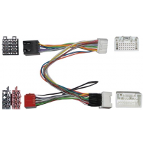 Conector Doble Iso Para Mitsubishi 2007 &gt; Sin Ampli/Navegador  , Parrot