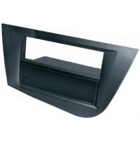 Soporte Autoradio D/D Seat Leon 2005 &gt; 2012 Gris Oscuro