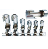 Juego De Vasos 3/8&quot; Con Ventana -  6 Piezas