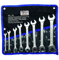 Juego Llaves Fijas Doble Boca, 6-22mm - 8 Piezas