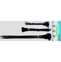 Bridas, 100-200 Mm - 75 Piezas