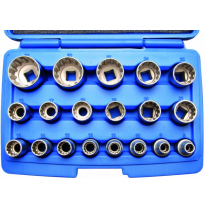 Juego De Vasos &quot;Gear Lock&quot; 1/2&quot; - 19 Piezas