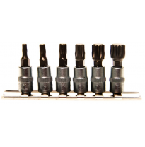 Juego De Vasos Con Punta 1/4&quot;, Xzn - 6 Piezas