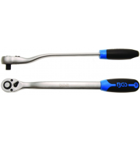 Carraca 1/2&quot; - 72 Dientes - Ergonómica Extralarga