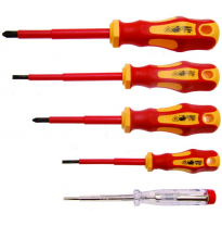 Juego De Destornilladores Para Electricistas - 5 Piezas