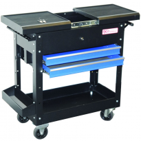 Carro Herramienta Con 2 Cajones Y Compartimento