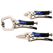 Juego De Mini Mordazas - 3 Piezas