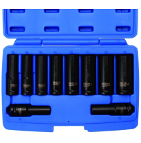 Juego De Llaves De Impacto De 1/2&quot; - 10-24mm