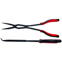 Alicate Doble Articulación Punta Acodada