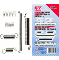 Muelles De Compresión Y Extensión -200 Piezas