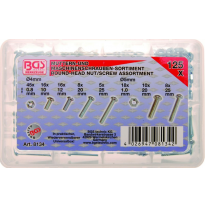 Tuercas Y Tornillos M4 - M5 - 125 Piezas