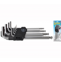 Juego De Llaves Allen De Bola - Extra Largas -  9 Piezas