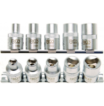 Juego De Vasos 1/2&quot; 3 Caras Bomba Inyectora - 5 Pz.