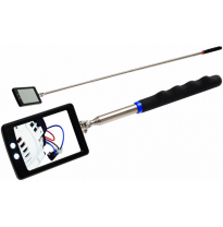 Espejo De Inspección Telescópico, Con Leds