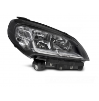 FARO DERECHO NEGRO TYC PARA FIAT DOBLO 14-22