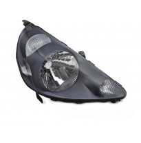 FARO DELANTERO DERECHO NEGRO TYC PARA HONDA JAZZ FIT 02-04