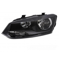 FARO IZQUIERDO NEGRO H7 TYC PARA VW POLO 6R 09-14