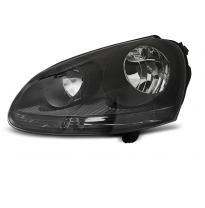 FAROS DELANTEROS NEGROS LADO IZQUIERDO TYC para VW GOLF 5 10.03-09