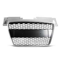 Parrilla Deportiva Audi Tt 06-09 Silver Rs-Style