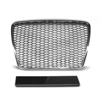 Parrilla Deportiva Audi A6 C6 09-11 Cromado Rs-Style