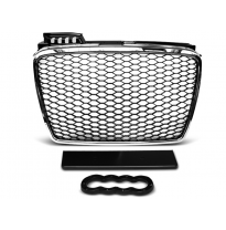 Parrilla Deportiva Audi A4 (B7) Rs-Type 11.04-03.08 Cromado