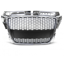 Parrilla Deportiva Audi A3 (8p) Rs-Type 04.08-07.12 Cromado