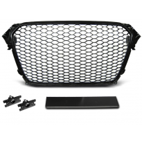 Parrilla Deportiva Audi A4 (B8) Rs-Type 11.11-15 Glossy Negro