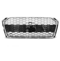 Parrilla Deportiva Cromado Negro Brillo Fit Audi A5 19-