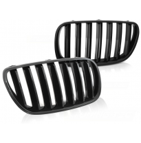 Parrilla Delantera Bmw X3 E83 Lci 06-10 Negro Brillante.