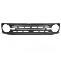 PARRILLA NEGRA CON LED PARA FORD BRONCO 21-