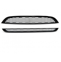Parrilla Mini Cooper 01-06 R50 / R53 S Type Negro Brillante
