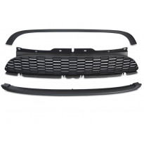 REJILLA MINI COOPER 06-09 R56/57/55 ESTILO JCW NEGRO MATE