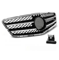 Parrilla Deportiva Mercedes W212 09-13 Amg Style Negro Cromado