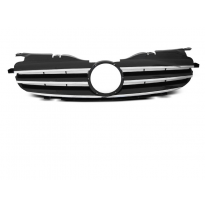 Parrilla Deportiva Mercedes Slk R170 96-04 Cl Style Negro Cromado