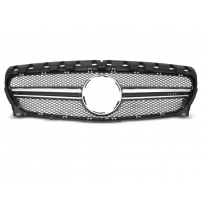PARRILLA DEPORTIVA NEGRO SILVER SPORT LOOK PARA MERCEDES CLA W117 13-19