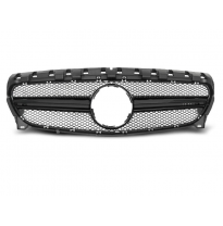 PARRILLA DEPORTIVA NEGRO BRILLO SPORT STYLE PARA MERCEDES CLA W117 13-19