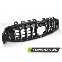 PARRILLA CROMADA ESTILO DEPORTIVO NEGRO compatible con MERCEDES CLA W118 19-